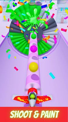 Color Ball Paint-3D Pop Puzzle - Screenshot 1