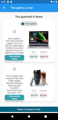 PriceMe - Guess Prices - Screenshot 3