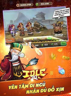 Idle 3Q - Tam Quốc AFK - Screenshot 1