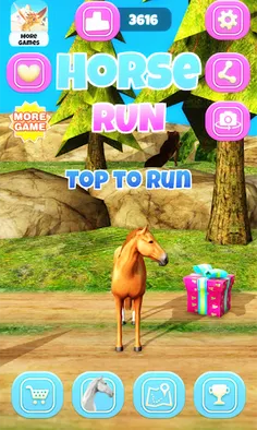 Horse Run - Screenshot 1