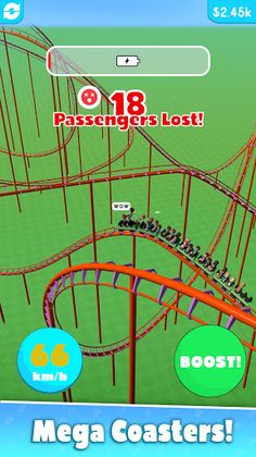 Hyper Roller Coaster - Screenshot 1