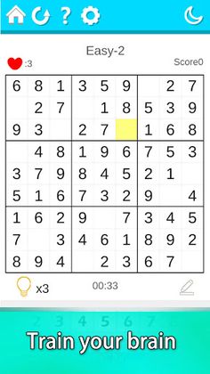 Sudoku - Training Your Brain - Screenshot 1
