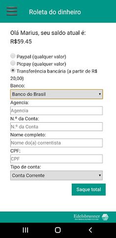 Roleta do dinheiro - desabilit - Screenshot 2