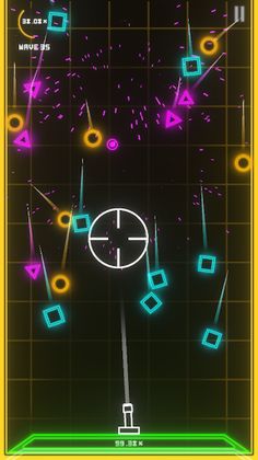 Cyberpunk Turret: NEON Rush - Screenshot 1