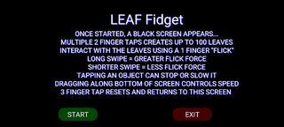 Leaf Fidget - Screenshot 1