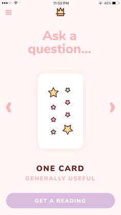 Kawaii Tarot - Screenshot 1