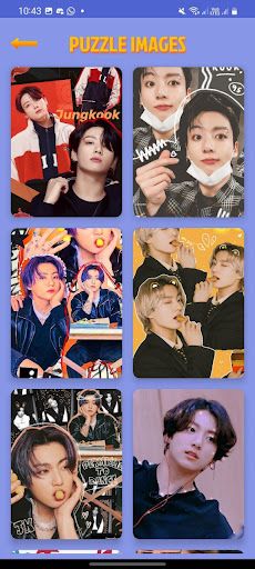 Jungkook Jigsaw Puzzle Game - Screenshot 3