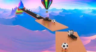 Super Heroes Truck Stunts Game - Screenshot 3