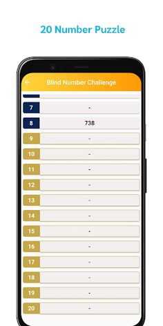 Blind Number Challenge - Screenshot 4