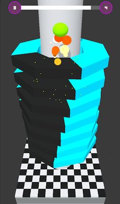 Helix Stack Drop- Fall & blast - Screenshot 1