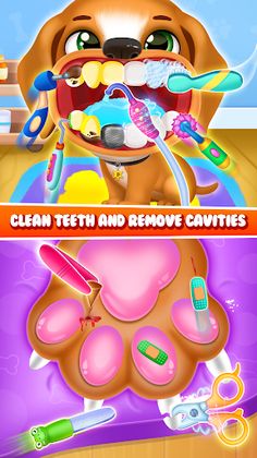 Puppy pet care salon game - Screenshot 4