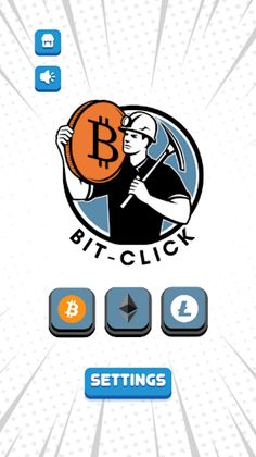 Bit-Click Virtual Crypto miner - Screenshot 1
