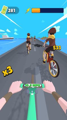 Bicycle Race - Screenshot 1