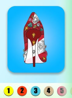 High Heels Coloring - Screenshot 3