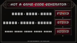 Not a Game Code Generator - Screenshot 1