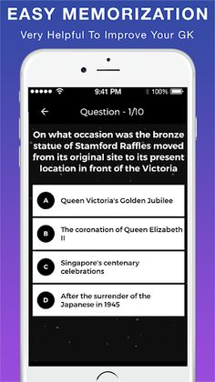 Quiz For Singapore - Screenshot 1