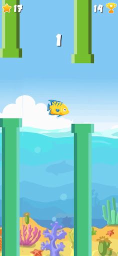 Flappy Fish - Flapp Like Bird - Screenshot 1