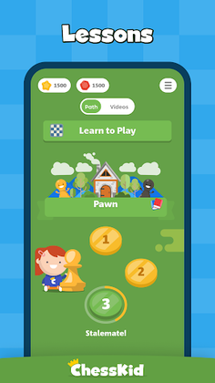 Chess for Kids - Play & Learn - Screenshot 2