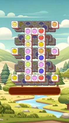 Emoji Tiles: Fruit Frenzy - Screenshot 2