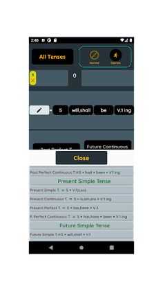 Tense games - Screenshot 4