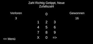 Zahlen Raten - Screenshot 1