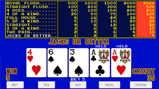 Video Poker Machine - Screenshot 1