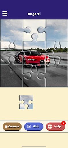 Bugatti Love Puzzle - Screenshot 1