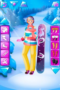 Winter Dress Up Game For Girls - Screenshot 3