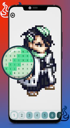 Bleach Color By Number - Screenshot 3