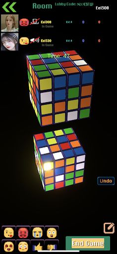 Rubiks Cube Multiplayer Solves - Screenshot 2