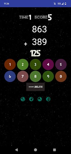60 Second Math Add Game - Screenshot 4