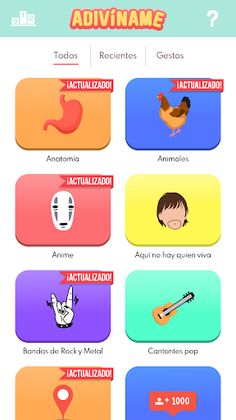 Adivíname - Especial España - Screenshot 1