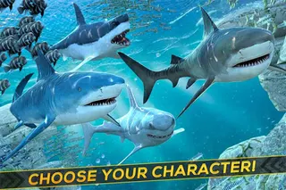Shark & Crocodile Fight: Run - Screenshot 3