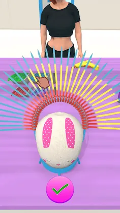 Hairband DIY 3D - Screenshot 3