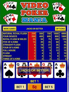 Video Poker Mania - Screenshot 3