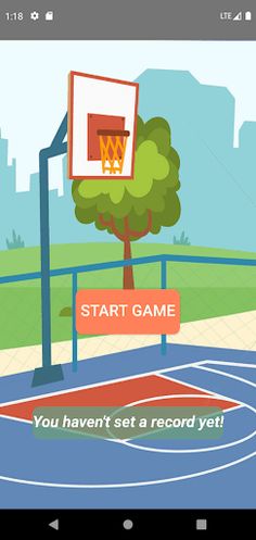 Basketball Click - Screenshot 1