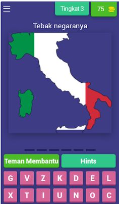 Tebak negara dari peta - Screenshot 4