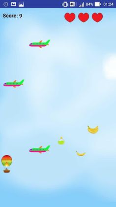 Monkey in the balloon - Screenshot 2