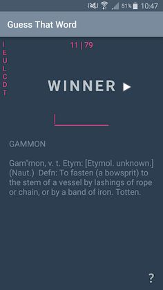 Guess That Word - Screenshot 2