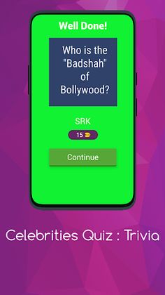 Celebrities Quiz : Trivia - Screenshot 2