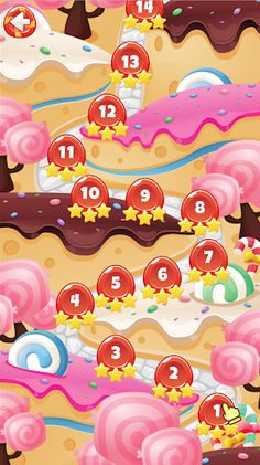 Candy Land Saga - Screenshot 1