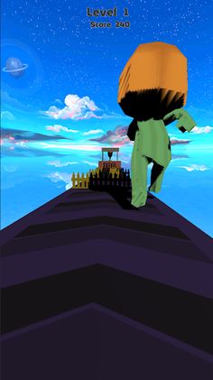 Super Tall Man Run - Screenshot 3