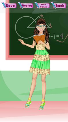 Soft Teacher Dressup - Screenshot 3