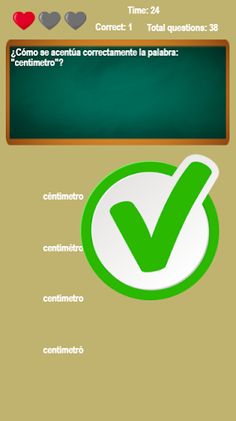 Los Acentos Juego Educativo - Screenshot 2