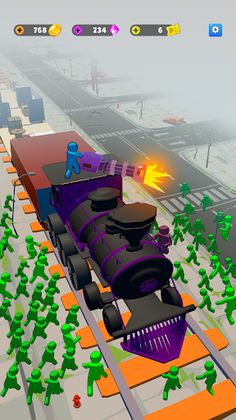 Train Defense: Zombie Game - Screenshot 1