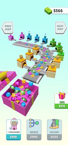 Candy Factory Idle - Screenshot 2