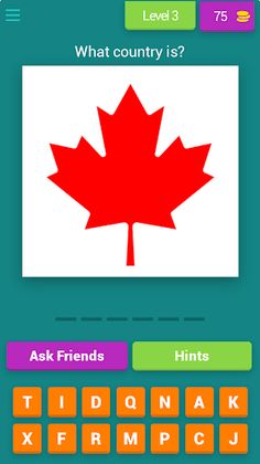 Guess the Country's Flag Quiz - Screenshot 1