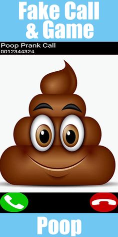 Fake Call Poop Game - Screenshot 4