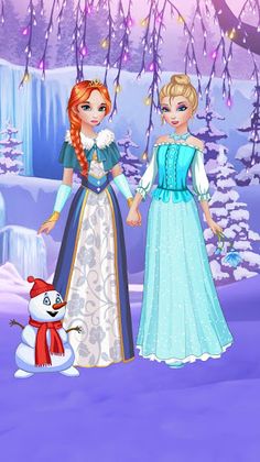 Icy Dress Up - Girls Games - Screenshot 3