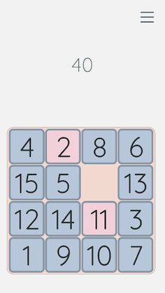 Simple Fifteen Puzzle - Screenshot 1